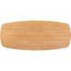 Eettafel Aska 220x100 cm Deens ovaal teak naturel brushed