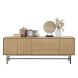 Dressoir Belvio (205 Cm) light oak fineer