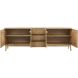 Dressoir Arrosto eikenhout 76x225x45 cm light roast